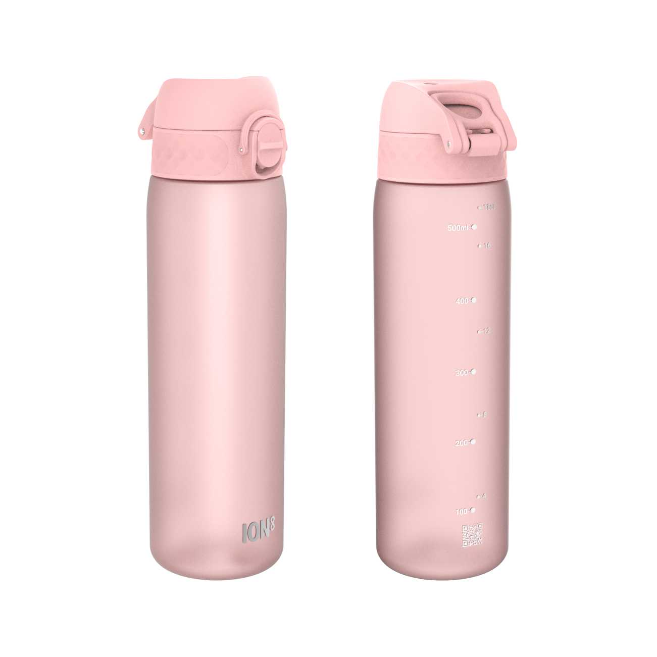 butelka firmowa bidon na wodę ion8 500ml różowa