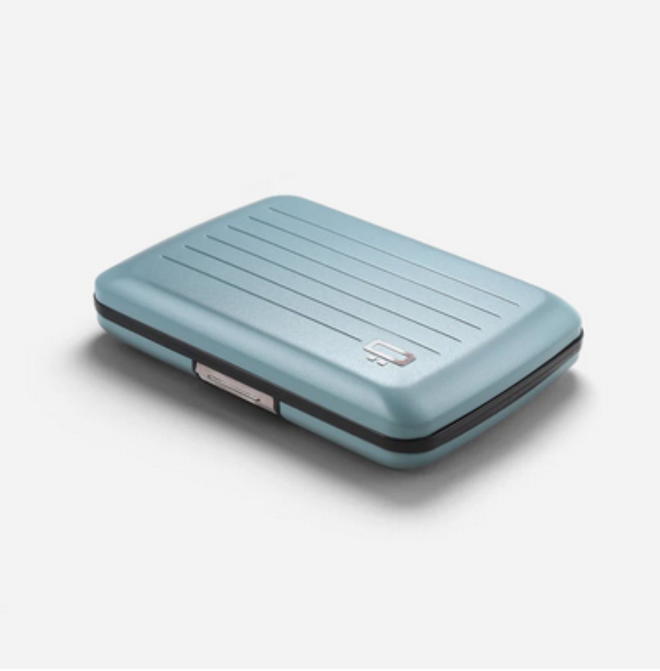 portfel dla firm Ogon Designs z ochroną RFID niebieski