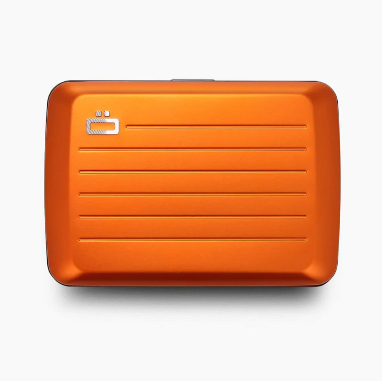 portfel biznesowy Ogon Designs z ochroną RFID pomarańczowy