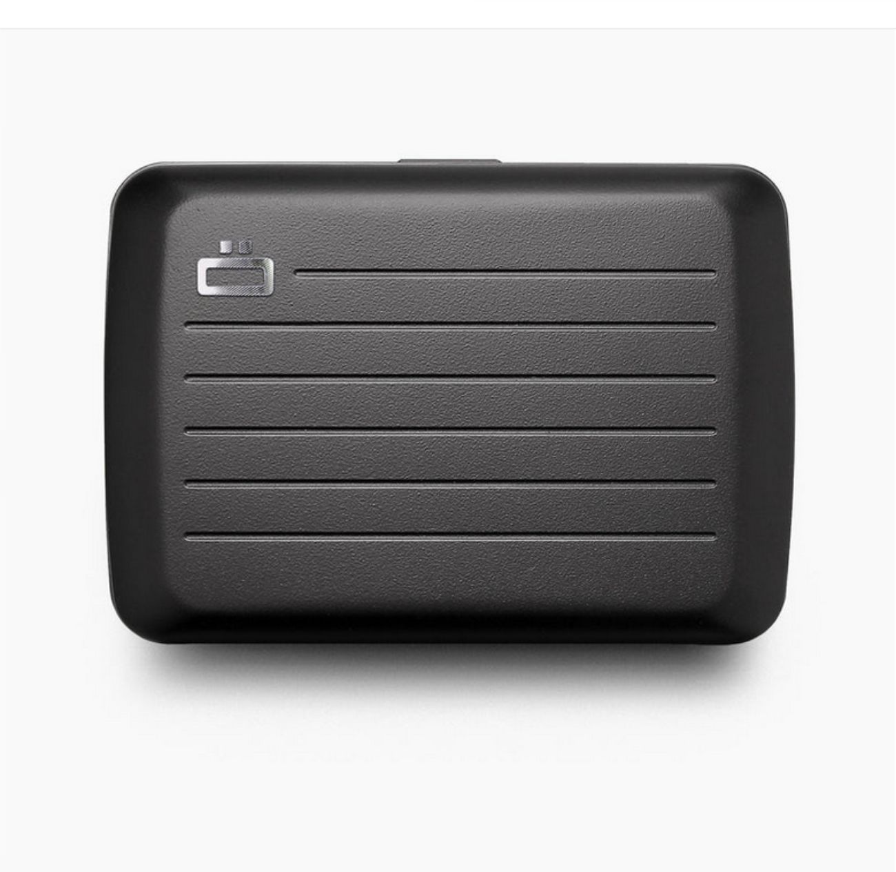 portfel biznesowy Ogon Designs z ochroną RFID czarny mat