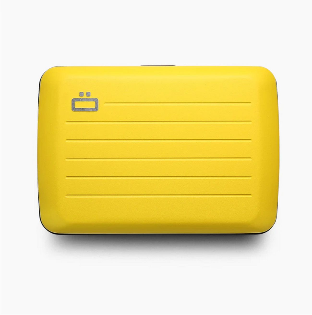 portfel biznesowy Ogon Designs z ochroną RFID żółty